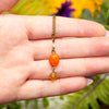 The Candy Corn Necklace