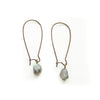 Labradorite Long Hoops