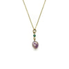 Amethyst & Malachite Necklace