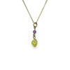 Peridot & Amethyst Necklace