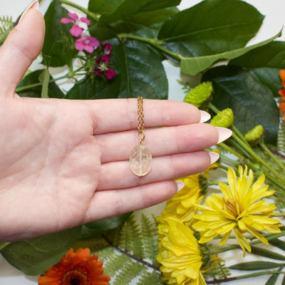 Golden Clarity Necklace