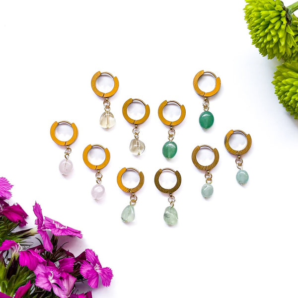 Soft Glow Hoops