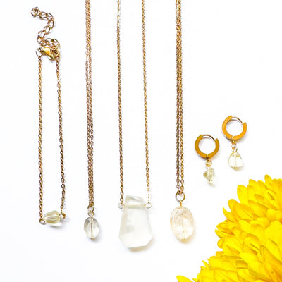 Golden Clarity Necklace