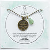 Libra & Green Aventurine Charm Necklace