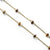 Long Beaded Tiger's Eye Necklace Details