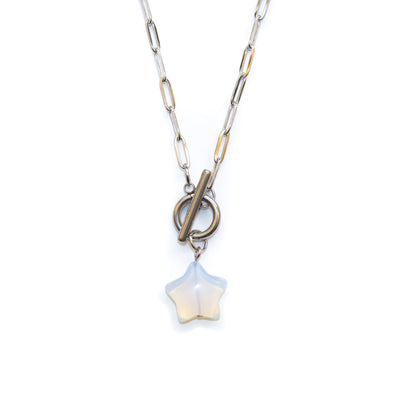 Opalite Star Toggle Necklace