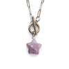 Amethyst Star Toggle Necklace