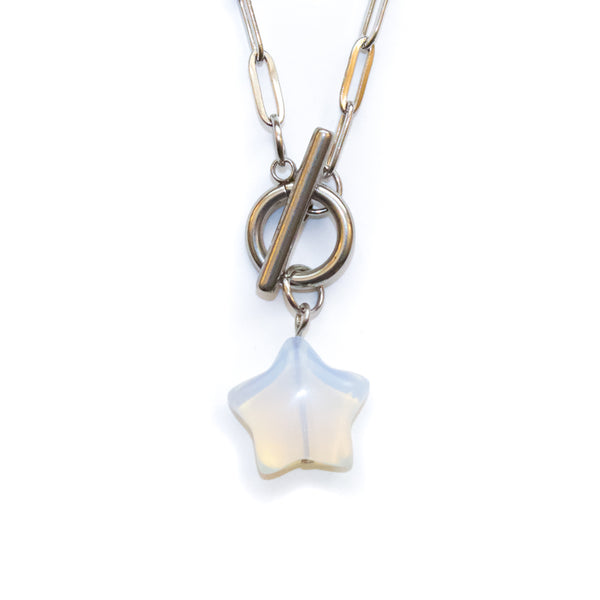 Opalite Star Toggle Necklace