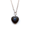 Obsidian Heart Necklace