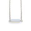 Dainty Opalite Bar Necklace