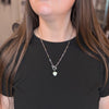 Amazonite Heart Toggle Necklace