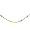 Dainty Rainbow Beaded Choker