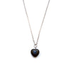 Obsidian Heart Necklace