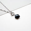 Obsidian Star Toggle Necklace