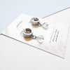 Opalite Huggie Hoop Earrings
