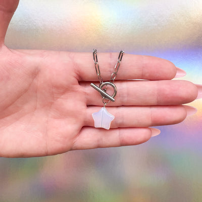 Opalite Star Toggle Necklace