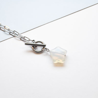 Opalite Star Toggle Necklace