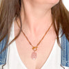 Open Heart Toggle Necklace