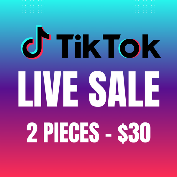 TikTok Live Sale | 2 Pieces | $30