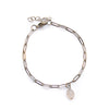Rose Quartz Chain Bracelet