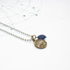 Scorpio & Lapis Lazuli Charm Necklace