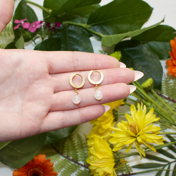 Soft Glow Hoops