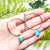 Tiny Amazonite Earrings