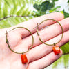 Carnelian Earrings