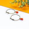 Tiny Carnelian Earrings