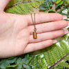 Tiny Tiger's Eye Necklace