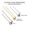 Dainty Tiger's Eye Bar Necklace