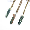 Agate Necklace - Natural Gemstone Necklace
