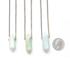 Amazonite Double Point Necklace