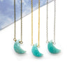 Amazonite Necklace - Moon