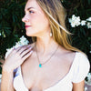 Amazonite Necklace - Moon