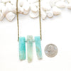 Amazonite Necklace - Natural Gemstone Jewelry