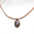 Amethyst Gemstone Choker - Natural Gemstone Vegan Jewelry