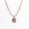 Amethyst Gemstone Choker - Natural Gemstone Vegan Jewelry