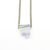 Raw Amethyst Necklace - Natural Gemstone Jewelry