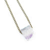 Raw Amethyst Necklace - Natural Gemstone Jewelry