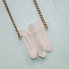 Angel Aura Quartz Necklace - Crystal Quartz Jewelry