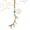 Antler Necklace - Southwestern Boho Jewelry