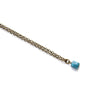 Apatite Anklet - Raw Crystal Jewelry