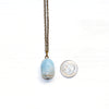 Aquamarine Gemstone Necklace - Natural Gemstone Jewelry