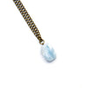 Aquamarine Short Necklace - Natural Gemstone Jewelry