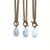 Aquamarine Toggle Bracelet - Natural Gemstone Jewelry