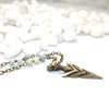 Arrowhead and Amazonite Necklace - Southwestern Boho Jewelry