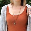 Bird Skull Necklace - Southwestern Boho Jewelry