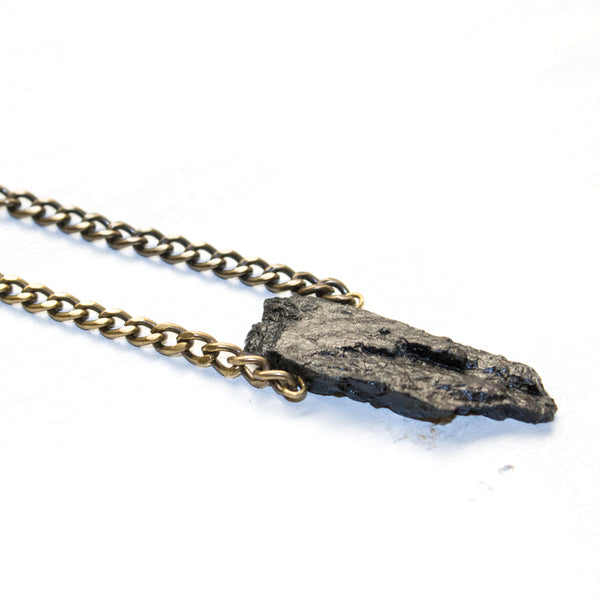 Black Tourmaline Choker - Natural Gemstone Jewelry