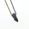 Black Tourmaline Choker - Natural Gemstone Jewelry